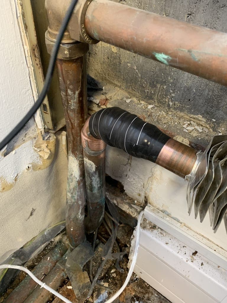 After Emergency Burst Pipe